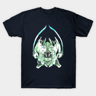 Gargoyle broken android T-Shirt